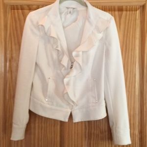 White House Black Market Off white blazer